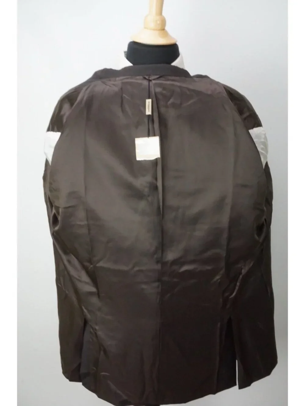 Burberry London Brown Wool 2 Pc Suit Jacket Pants Sz 48R BRAND NEW
